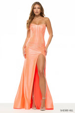 Sherri Hill Hot Fix Drop Waist Prom Dress 57640