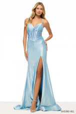 Sherri Hill Hot Fix Corset Prom Dress 57703
