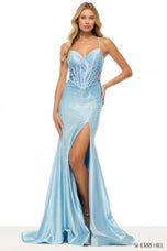 Sherri Hill Hot Fix Corset Prom Dress 57703