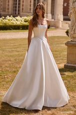 Sherri Hill Simple Corset Ball Gown Dress 57742