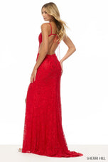 Sherri Hill Hot Fix Lace Prom Dress 57744
