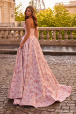 Sherri Hill Floral Brocade Prom Dress 57752