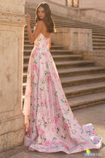 Sherri Hill Romantic Floral Prom Dress 57830