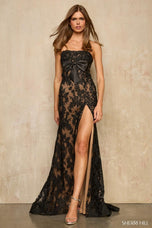 Sherri Hill Fitted Lace Prom Dress 57850