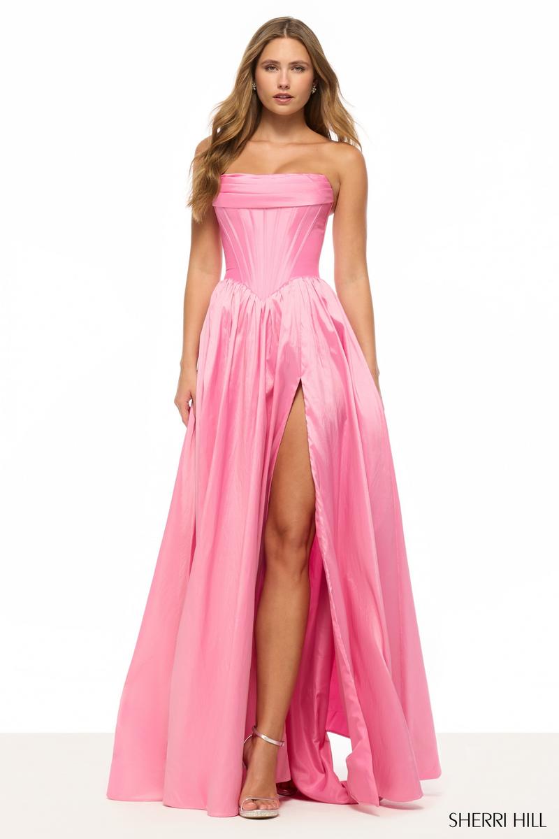 Sherri Hill A-Line Corset Prom Dress 57870