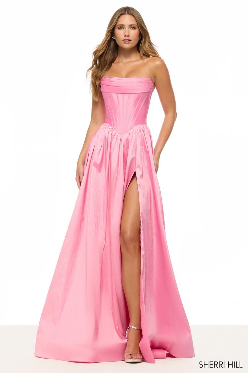 Sherri Hill A-Line Corset Prom Dress 57870