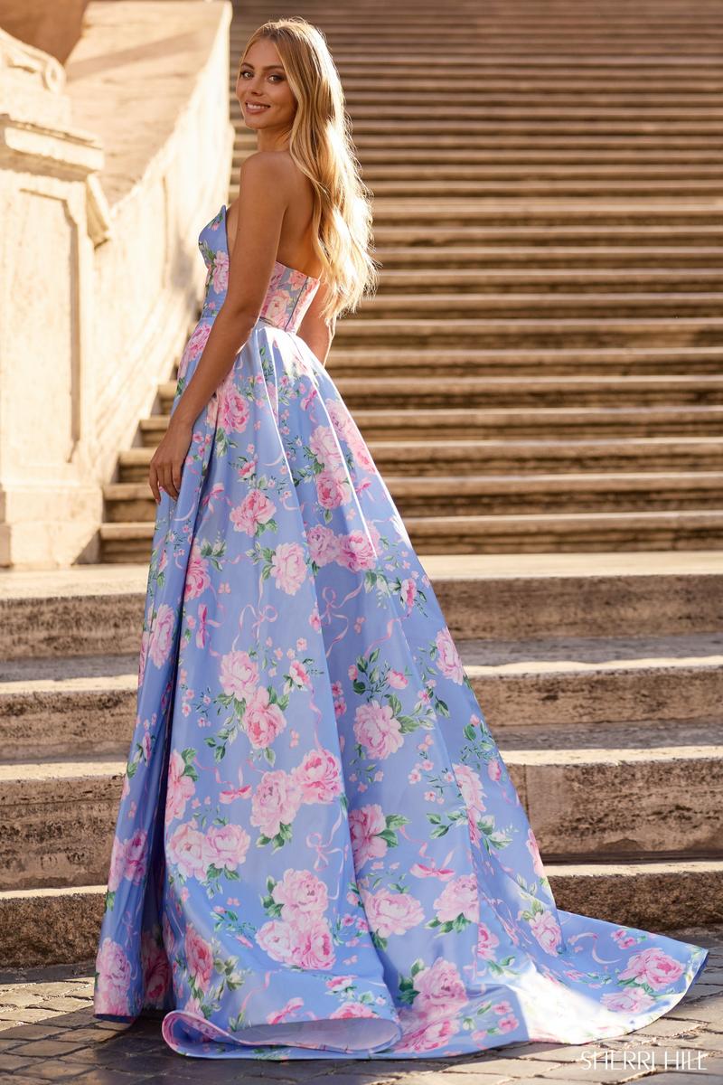 Sherri Hill Ball Gown Pocket Prom Dress 57880