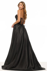 Sherri Hill Keyhole Corset Prom Dress 57893
