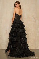 Sherri Hill Illusion Lace Corset Prom Dress 57894