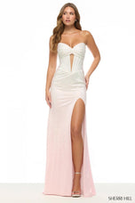 Sherri Hill Ombre Corset Prom Dress 57901