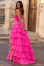 Sherri Hill Ruffle Corset Prom Dress 57923