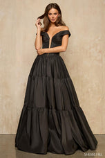 Sherri Hill Taffeta Corset Prom Dress 57945