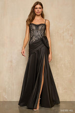 Sherri Hill Asymmetrical Bow Prom Dress 57960