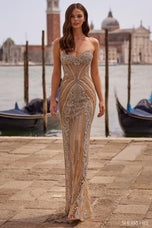 Sherri Hill Beaded Pageant Dress 67144