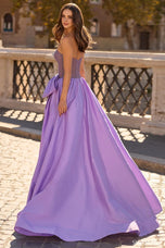 Sherri Hill Strapless Taffeta Pageant Dress 67170