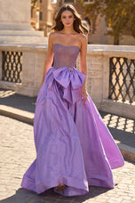 Sherri Hill Strapless Taffeta Pageant Dress 67170