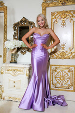 Sherri Hill Strapless Corset Mermaid Prom Dress 57626