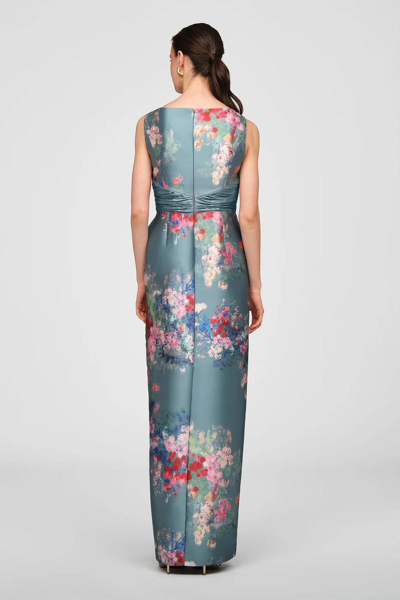 Kay Unger Floral Long Evening 55116174