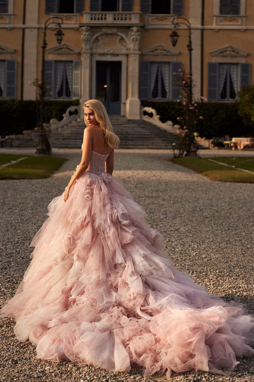 sherri hill pink wedding dress Sherri Hill Dress 57637