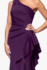 Xscape Evenings "Flo" One Shoulder Gown 6620X