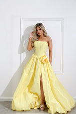 Ava Presley Rosette Ballgown Prom Dress 47204