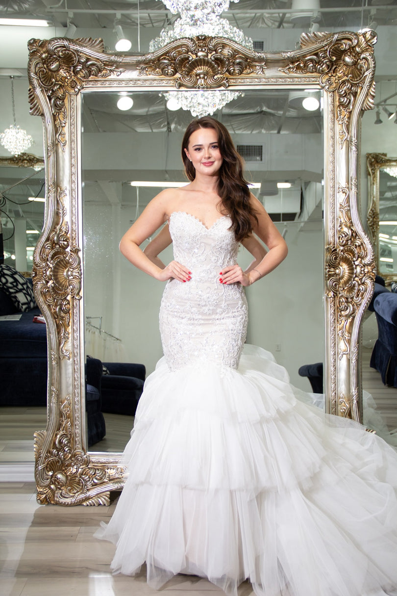 Bridal One of a Kind Bridal Gown OOAK103