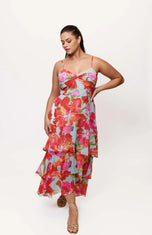 Hutch "Kennedi" Floral Ruffle Dress 10432