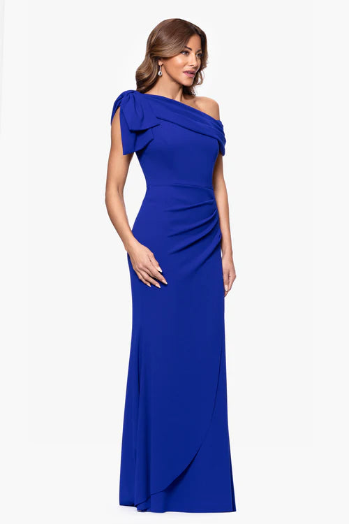 Xscape Evenings "Gabrielle" Ruffle Dress 6810X