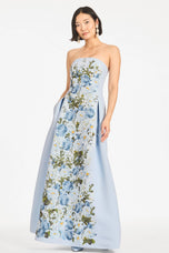 Sachin & Babi "Larisa" Long Evening Dress