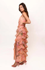 Hutch "Lou" Floral Ruffle Dress 11302