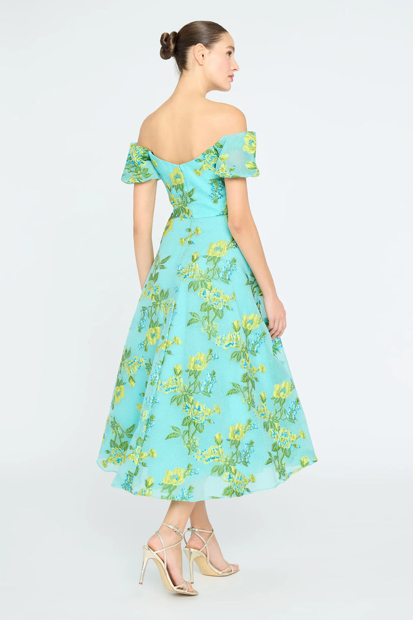 Theia "Alanis" Off Shoulder Dress 88113651