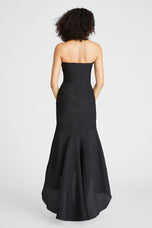Theia Strapless Cocktail Short Dress 88110774