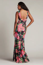 Tadashi Shoji Floral Evening Dress CII24377L