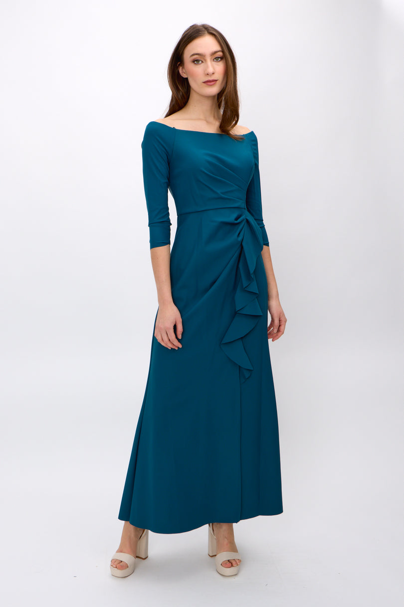 Alex Evening Off the Shoulder Long Dress 8134325 Alex Evening Off the Shoulder Long Dress 8134325