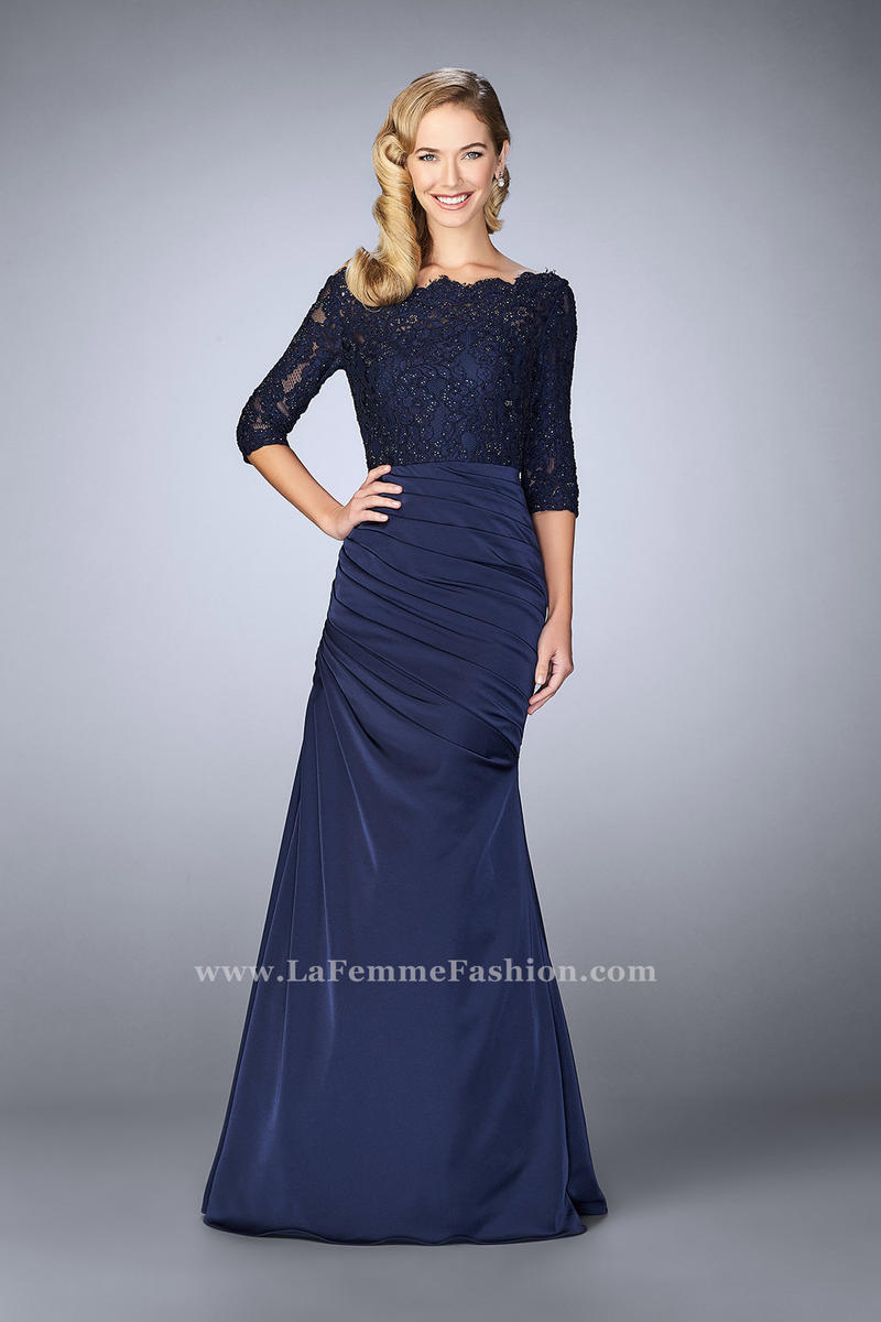 La Femme Evening Dress 24926