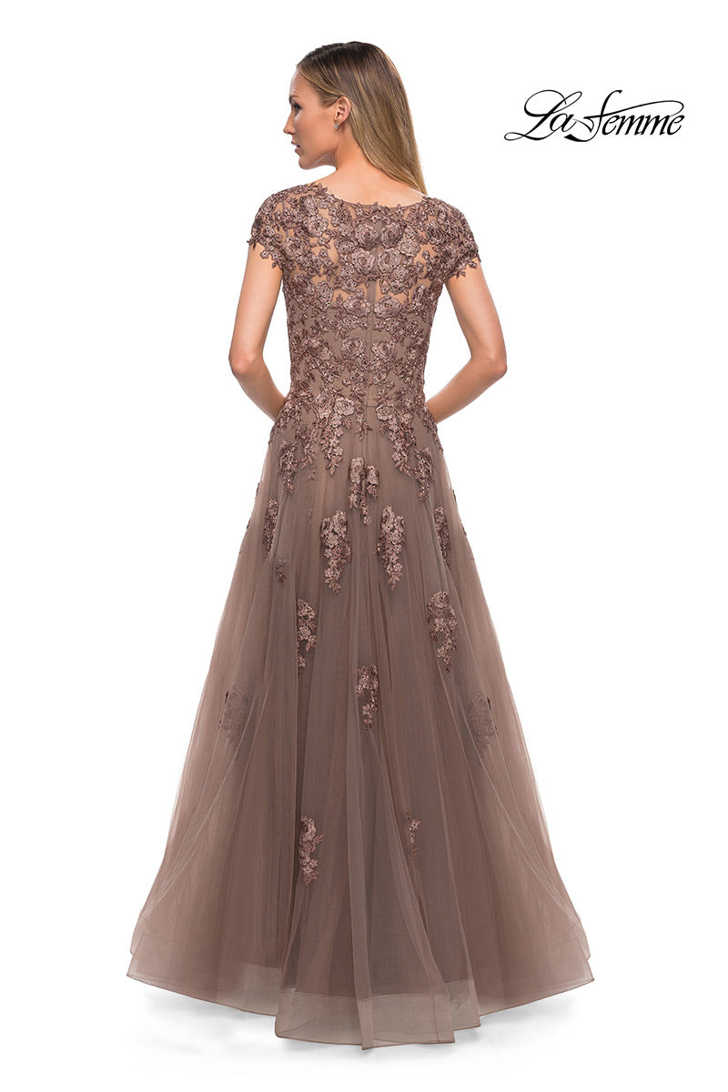 La Femme Evening Dress 26907