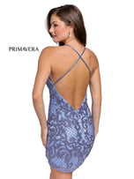 Primavera Couture Short Beaded Dress 3138