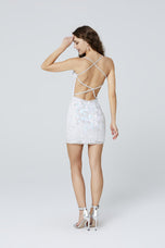Primavera Couture Short Dress 3516