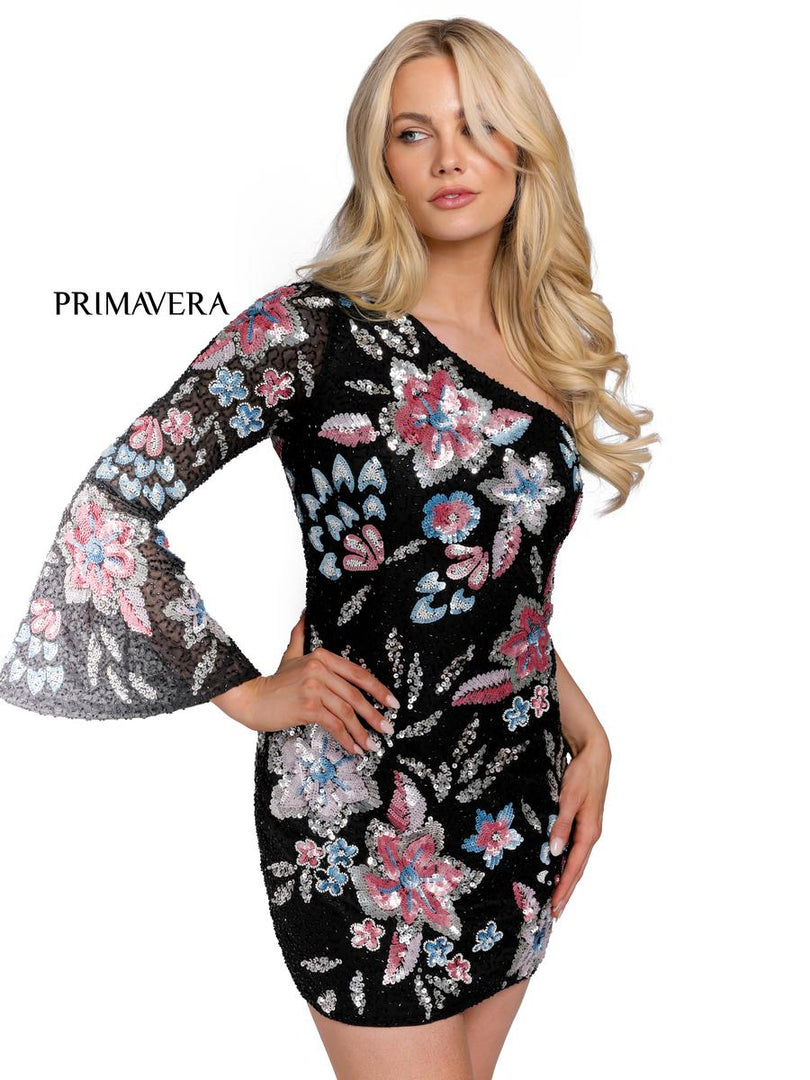 Primavera Couture Short Dress 3810