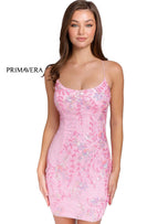 Primavera Couture Short Dress 3816