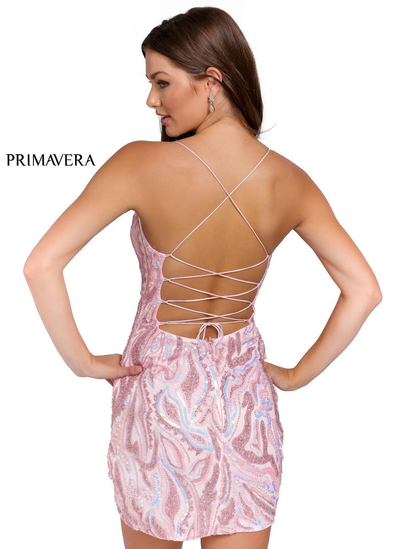 Primavera Couture Short Dress 3844