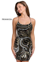 Primavera Couture Short Dress 3848