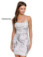 Primavera Couture Short Dress 3848