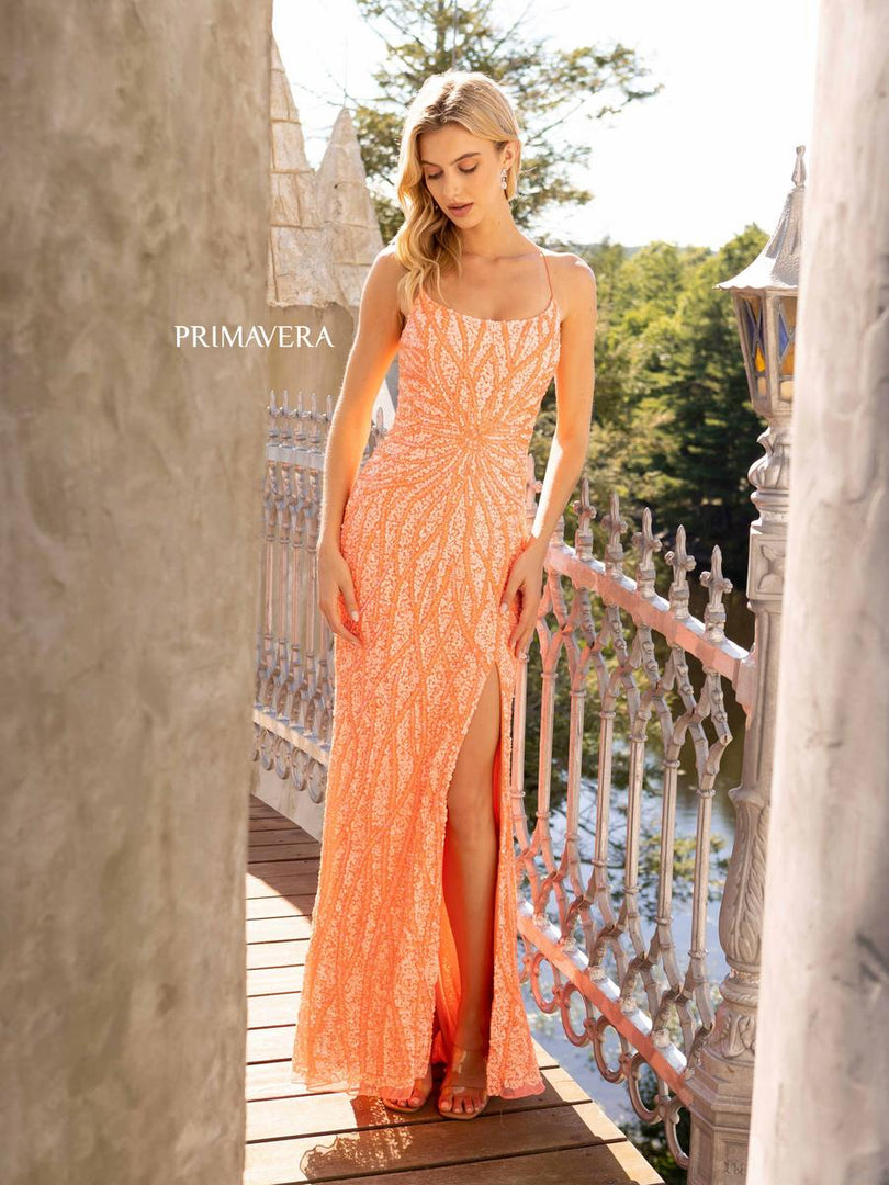 Primavera Couture Long Dress 3959