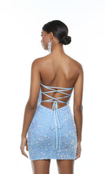 Alyce Paris Strapless Sequin Dress 4605