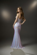 Morilee Fitted Sequin Prom Dress 48002