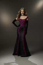 Morilee Long Lace Prom Dress 48012