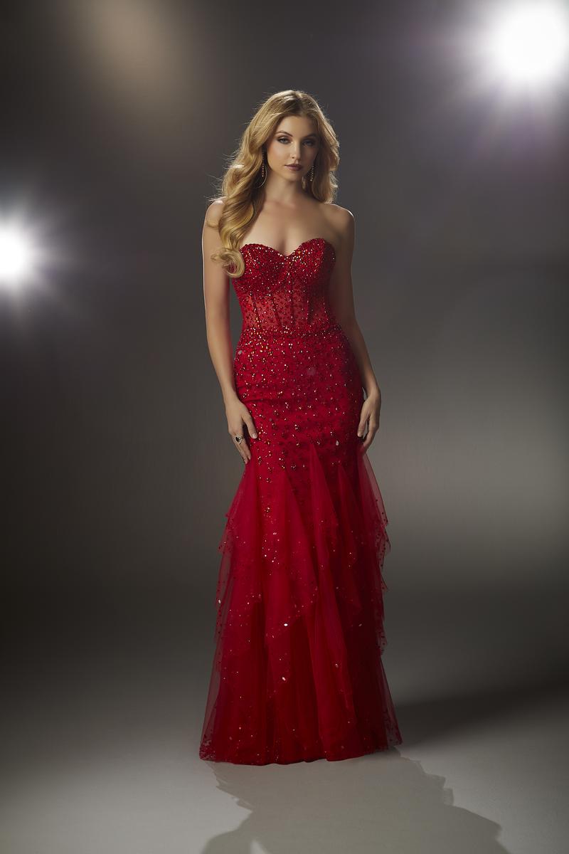 Morilee Fit and Flare Prom Dress 48027 Morilee Fit and Flare Prom Dress 48027