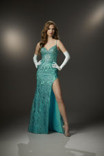 Morilee Crystal Corset Prom Dress 48034