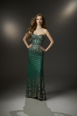 Morilee Corset Long Prom Dress 48066